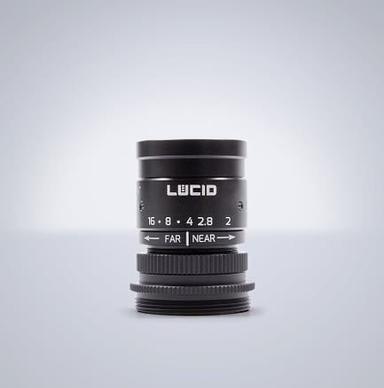 Lucid NF120-5M-C C-mount 5MP super compact lens