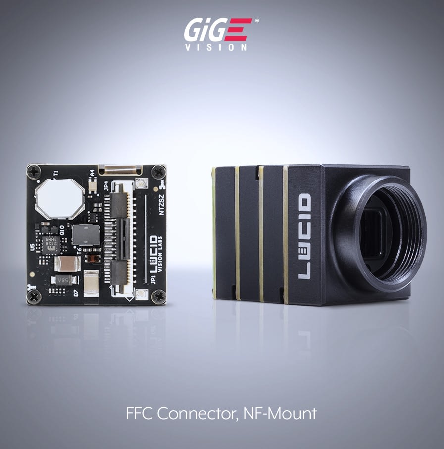 Phoenix Bildverarbeitende Kamera NF-mount, FFC (ZIF) connector
