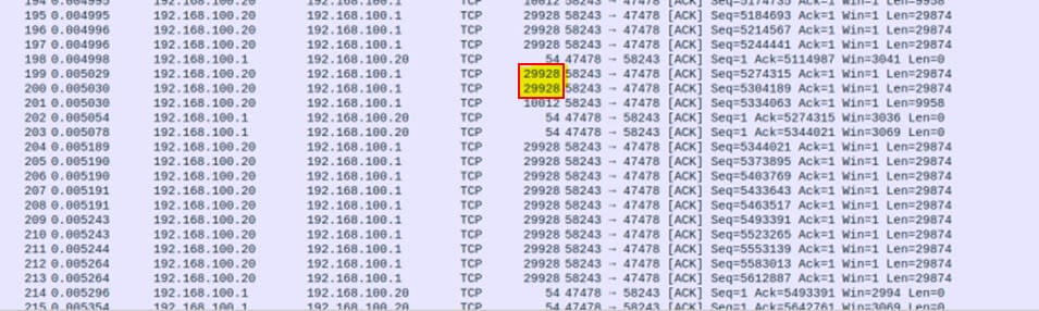 TCP packet Coalescing