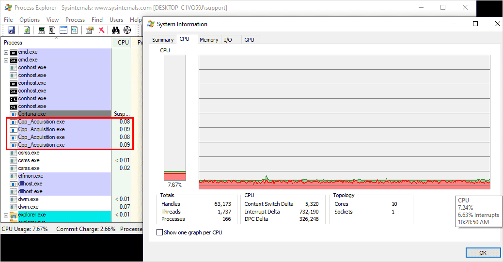 Atlas10 using UDP filter driver