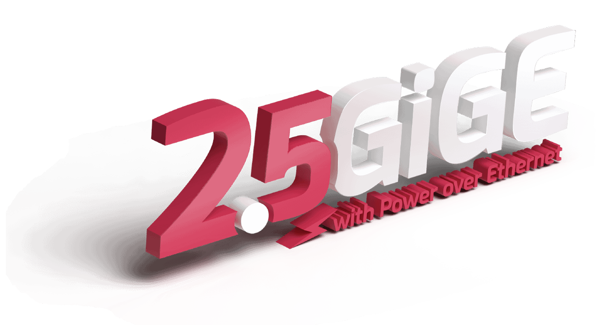 2.5GigE Logo machine vision cameras