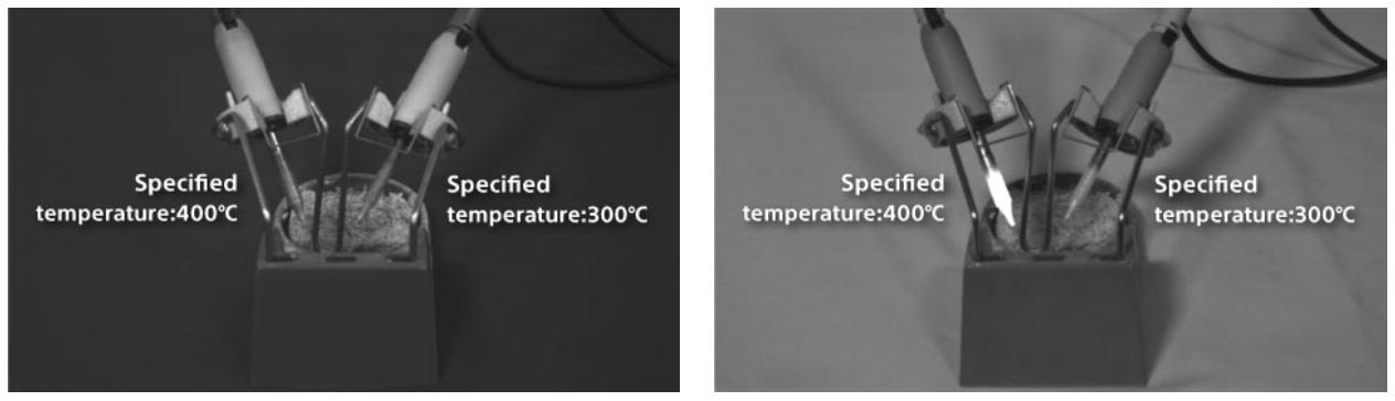 Schätzung der Temperatur mit SWIR