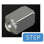 Atlas10 C-mount CAD step