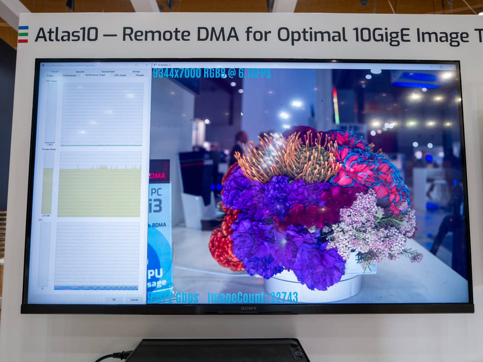 Atlas10 10GigE with RDMA
