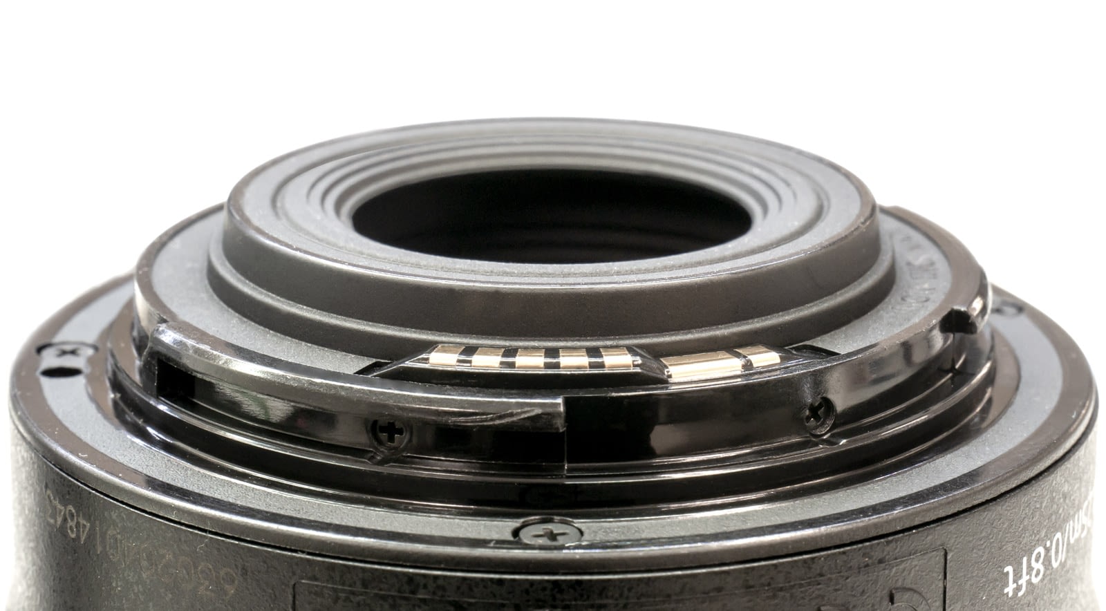 Bayonette lens mount