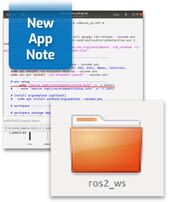 App Note: Using ROS2 for Linux