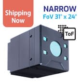 Helios2 Narrow ToF カメラの販売が始まりました