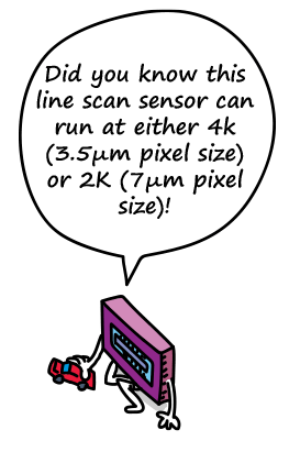 Line Scan cartoon