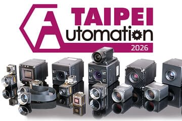 June 19, 2026 From August 19–22, 2026, in Taiwan, visit us at Booth #L314 to explore our newest cameras designed to meet the demands of industrial automation and robotics applications.