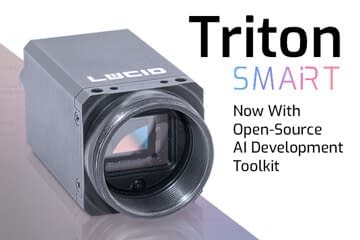 August 26, 2026 Open-Source AI LUCID’s Triton Smart camera now supports an open-source AI development toolkit that provides a workflow needed to train, optimize, convert, and deploy AI models.