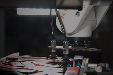 Triton used in pick and place machine for blister packing