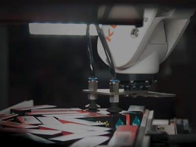 Triton used in pick and place machine for blister packing