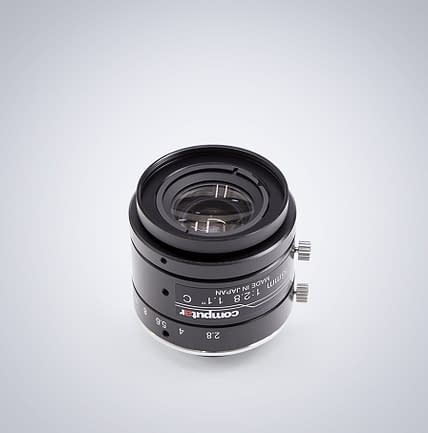 Computar 1628-mpy 16mm lens angled