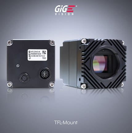 Atlas Machine Vision Industrial Camera - Side and Back