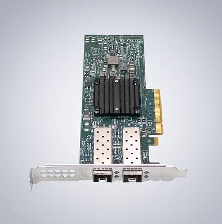 2-port 25GigE RDMA Broadcom LUCID Network Interface Card