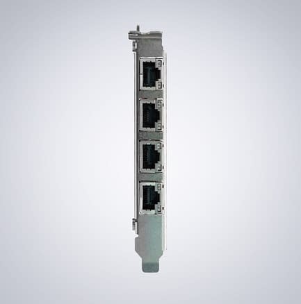 4-port 10GigE RDMA NIC HCA adapter