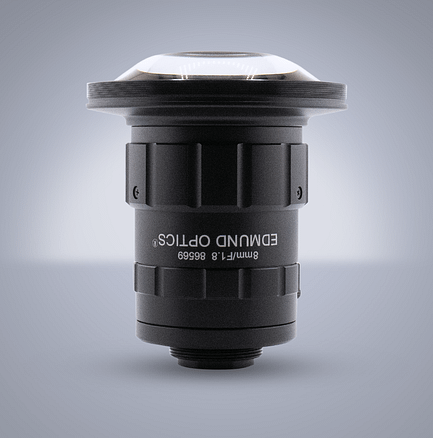 Edmund Optics C-Mount 1.1" 8mm f/1.8 (HP Series)