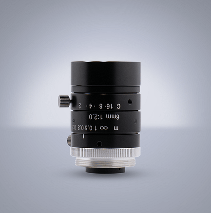 VST C-Mount 1/1,8" 6 mm f/2 (VS-VM Serie)