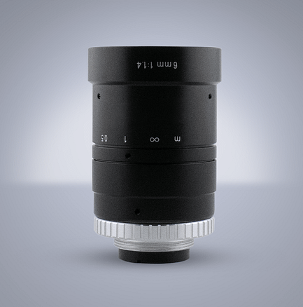 VST C-Mount 2/3" 6 mm f/1,4 (SV-H Serie)