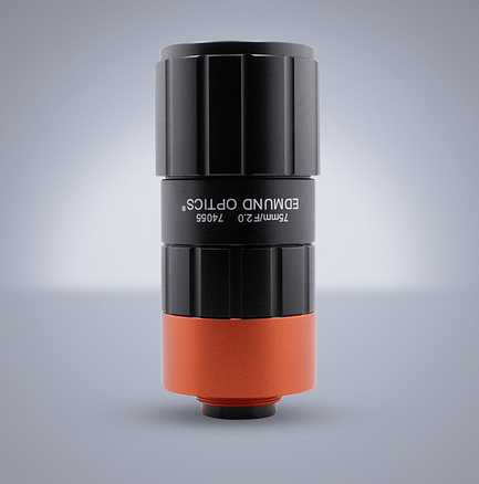 Edmund Optics Cマウント 2/3型 75mm f/2（C SWIRシリーズ）