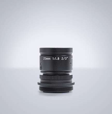 Universe 25mm compact c-mount lens