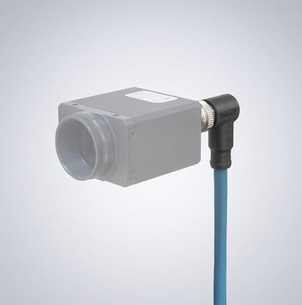 IP67 M12 Cable, right angle down