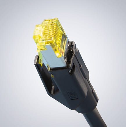 ix Industrial Ethernet Cat6a Kable – 5,0m, Schwarz