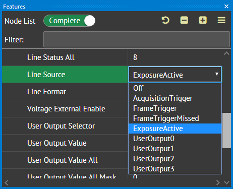 Strobe output step 3