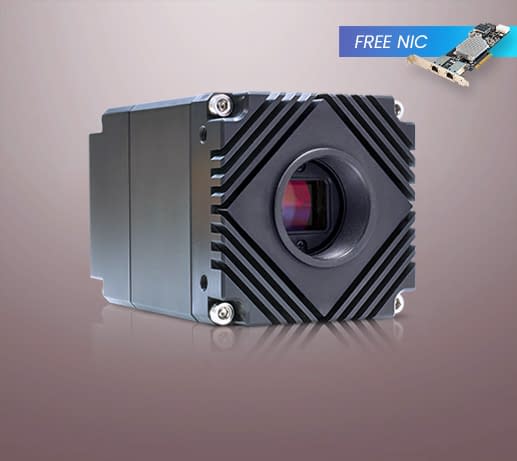 atlas10 10gige RDMA PoE machine vision camera