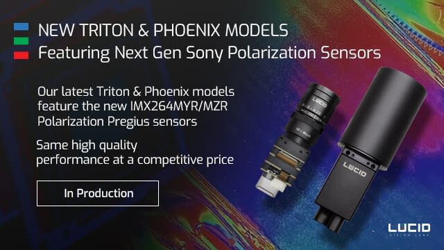 IMX264MYR IMX264MZR Polarization Sensors