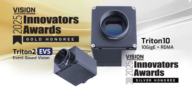 VSD Innovator Award 2024 Winners: Triton HDR and Triton2 – 2.5GigE Cameras