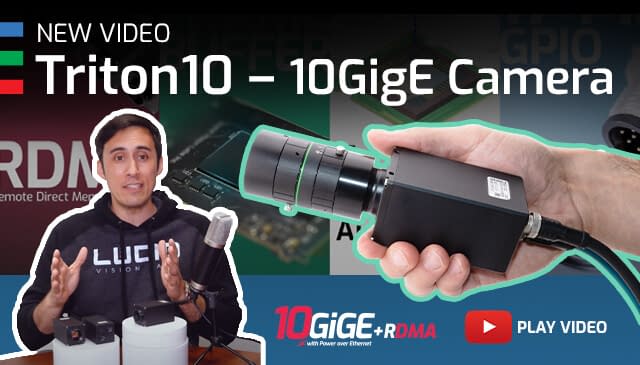 New Video: Triton10 - 10GigE Camera
