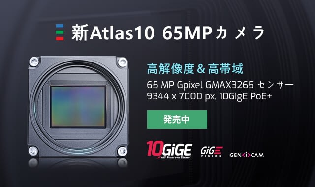 Atlas10 65 MP Camera with Gpixel GMAX3265 CMOS Sensor