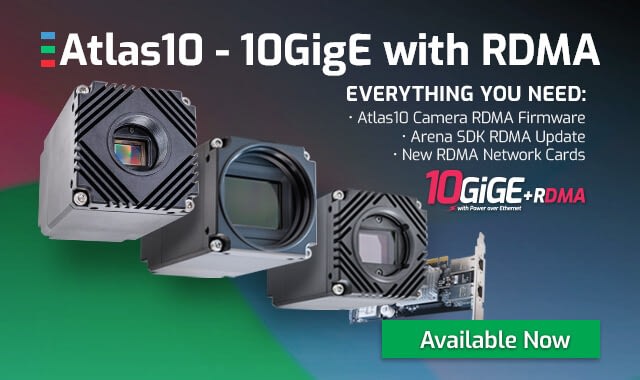 Atlas10 Cameras with RDMA Available