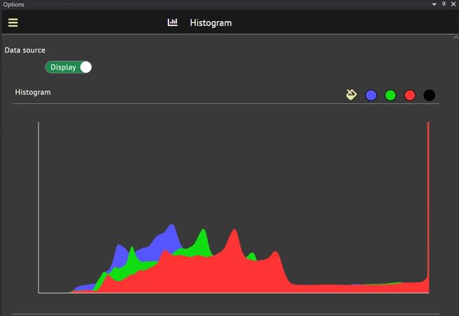 LUCID Arena Histogram