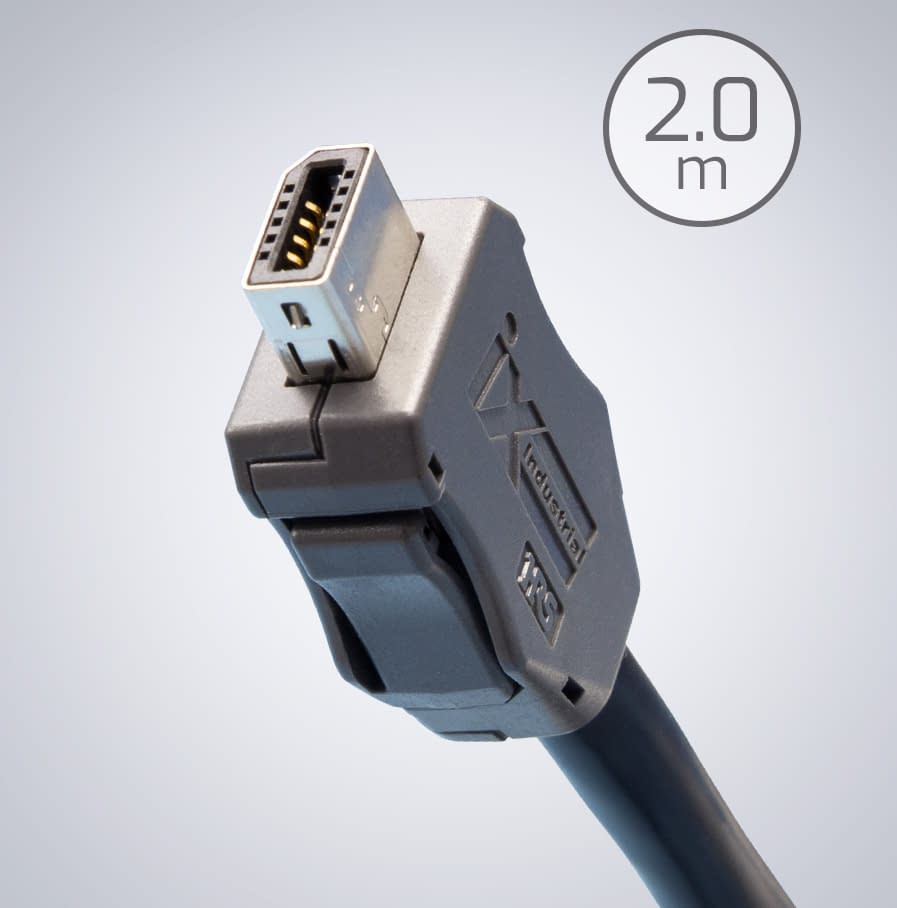 ix Industrial connector cable cat6a