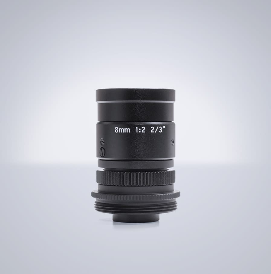 Universe 8mm compact c-mount lens