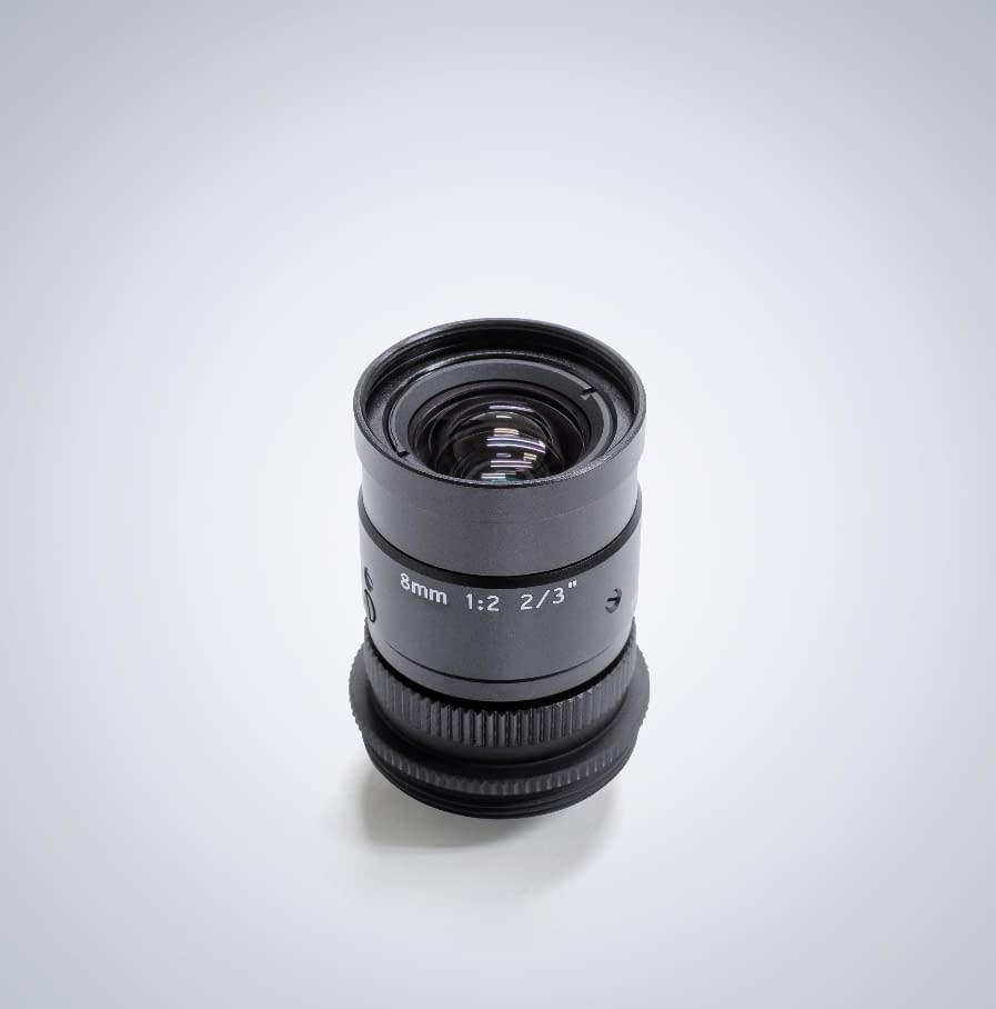 Universe 8mm compact c-mount lens