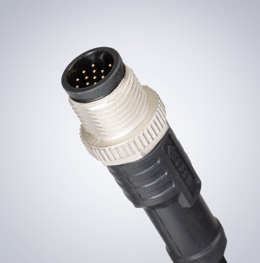 17-pin GPIO M12 Cable power supply