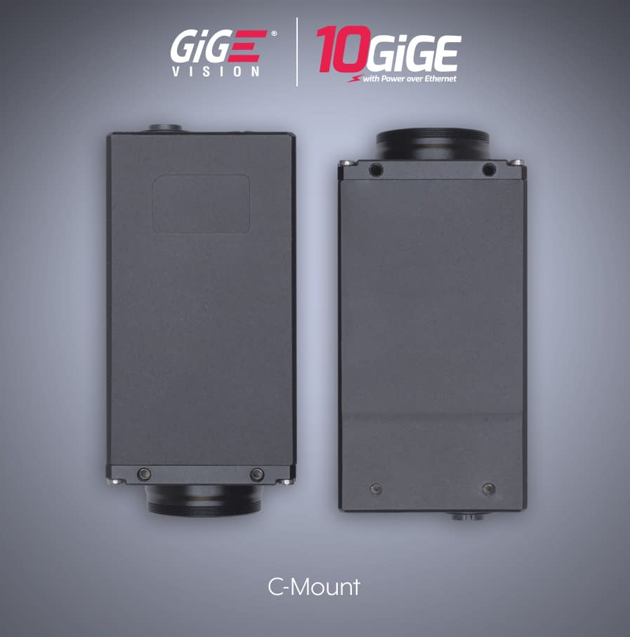 Triton10 Machine Vision Camera top and bottom