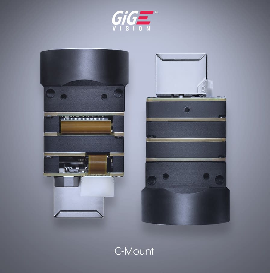 Phoenix C-mount top and bottom view