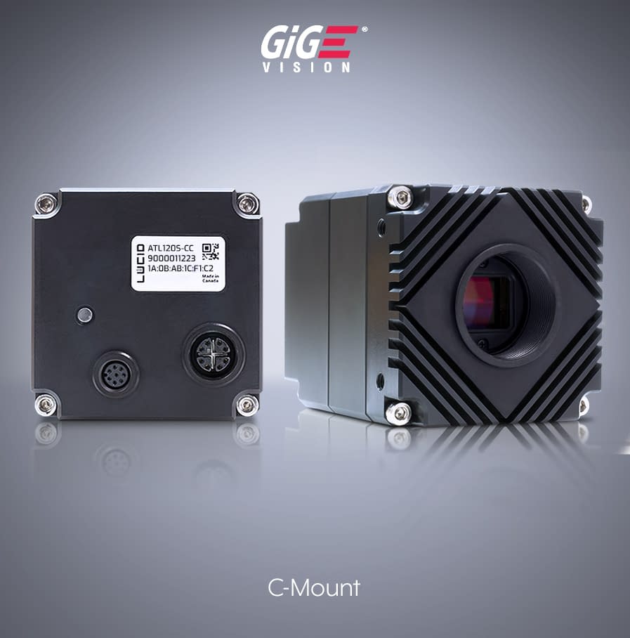 Atlas 5gige 5gbase-t kamera c-mount