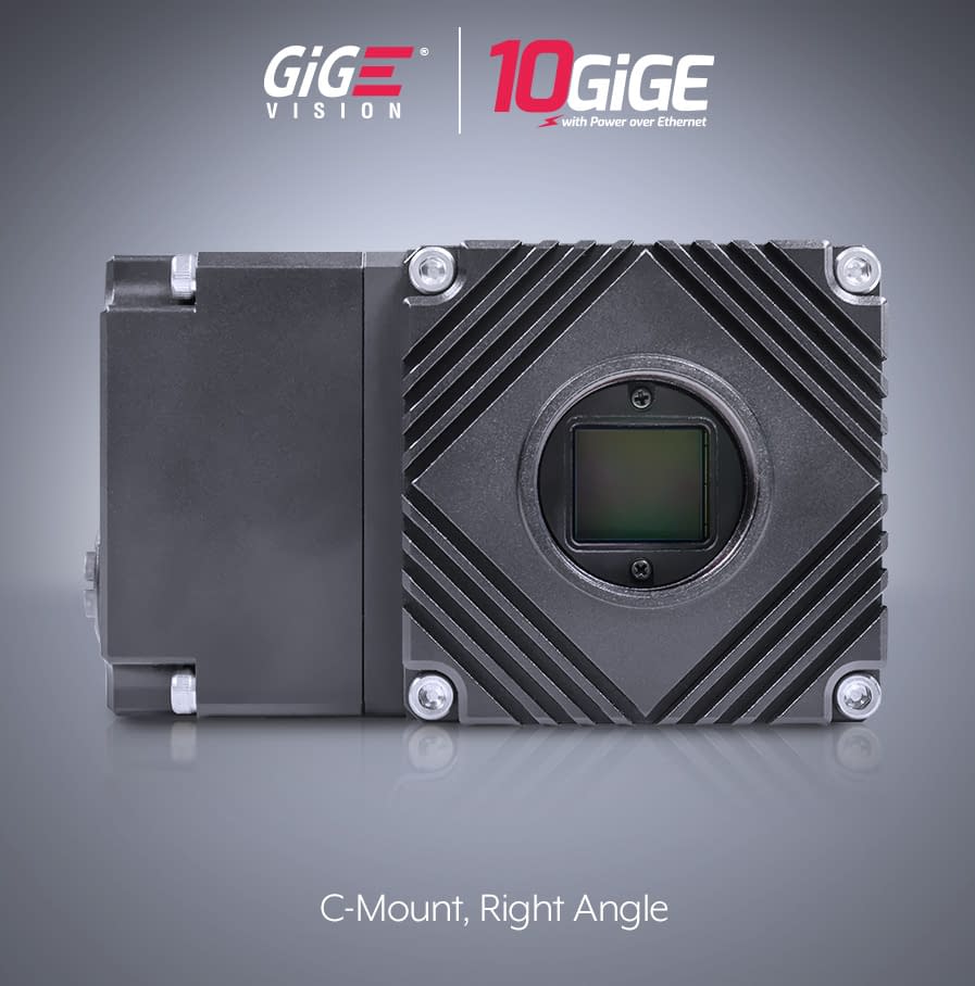 Atlas10 10GigE Camera - Right Angle Case