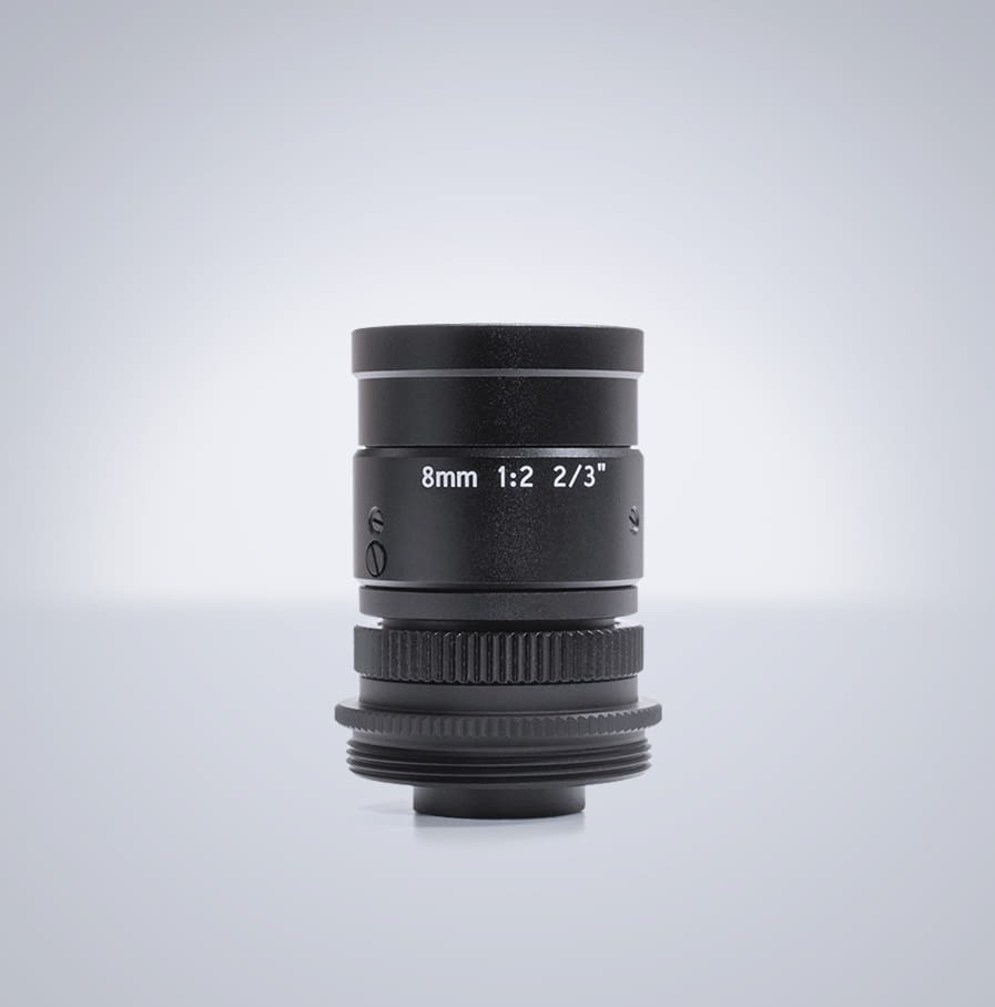 Universe 8mm compact c-mount lens