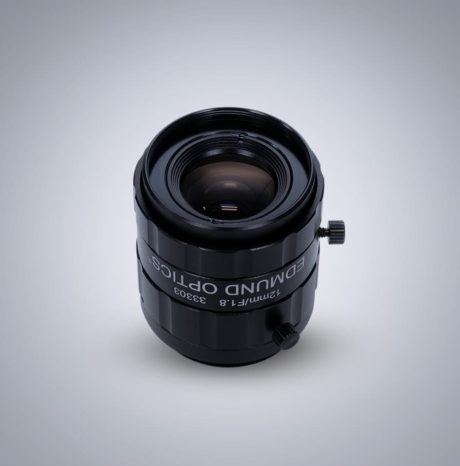 Edmund Optics CMount 1/1.8″ 12mm f/1.8 (UC Series) LUCID Vision Labs