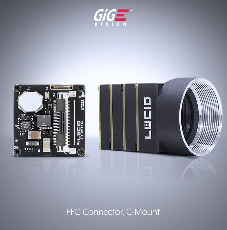 Phoenix Bildverarbeitende Kamera C-mount, FFC (ZIF) connector