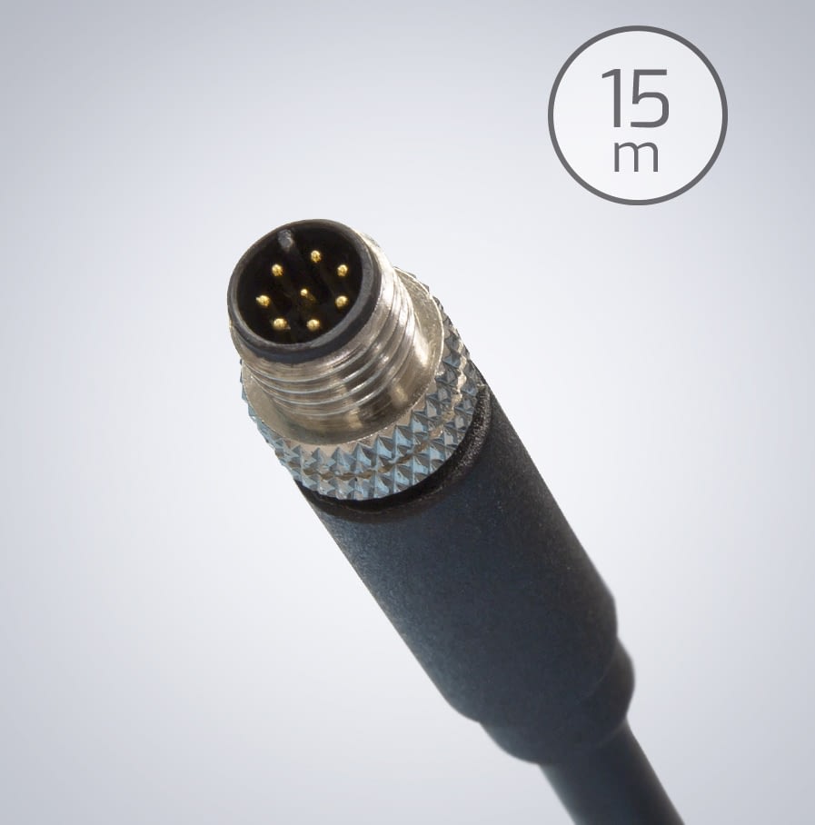 innovación lámpara salvar M8 GPIO 8-pin 15.0m Cable - LUCID Vision Labs