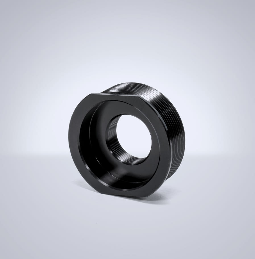 C-mount to S-Mount (m12) lens adapter