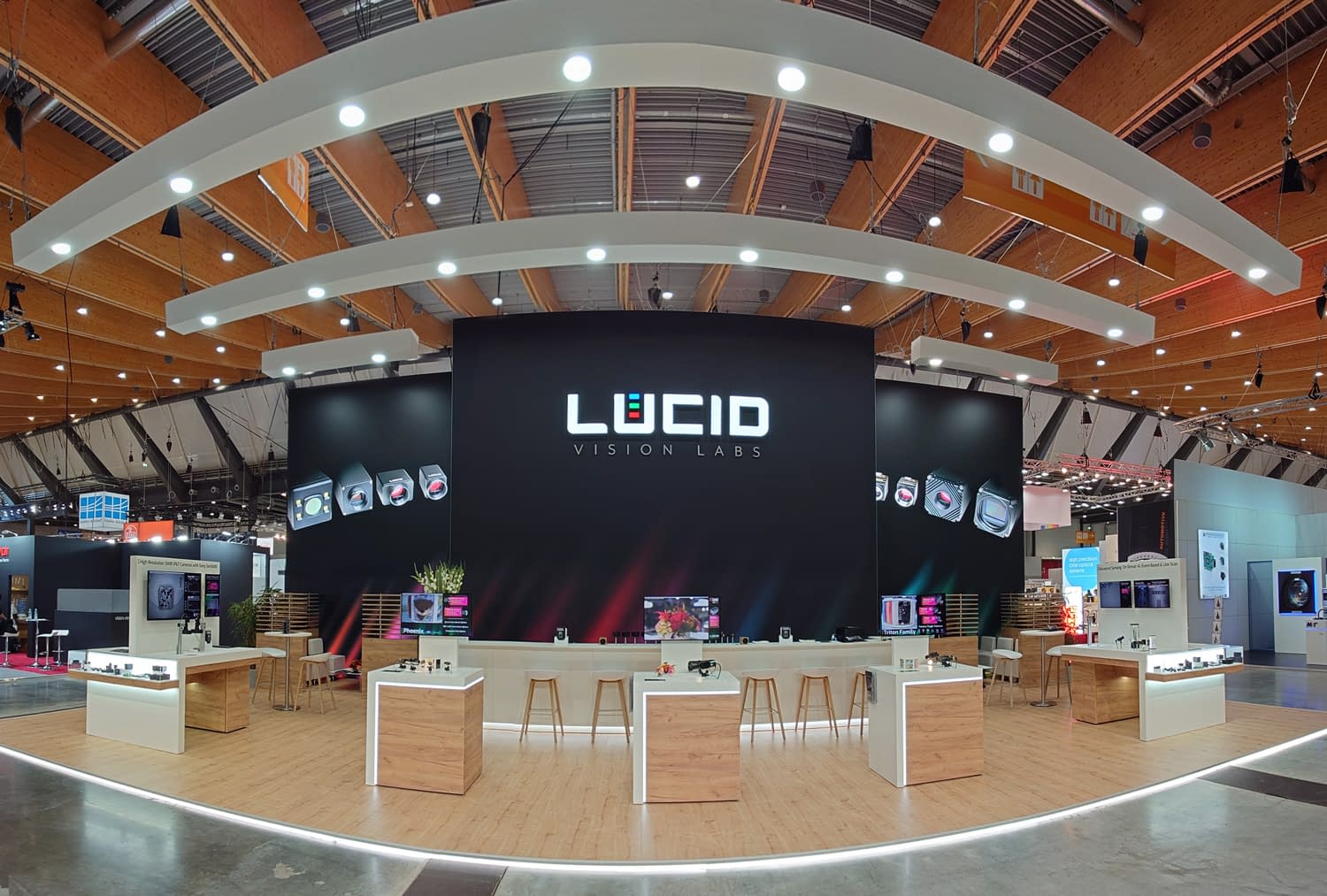 LUCID Vision booth 2024