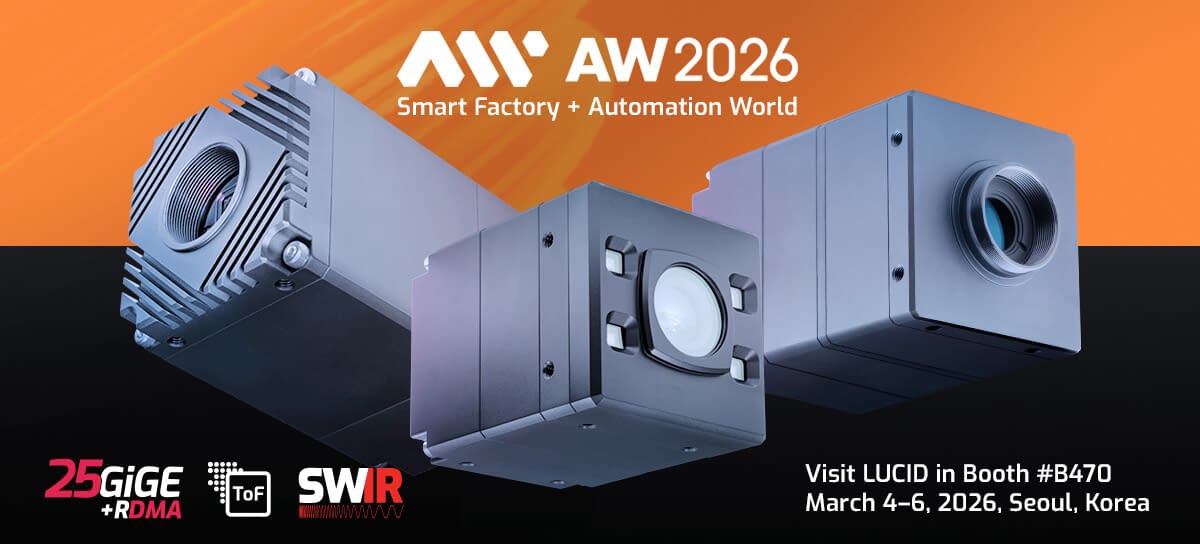LUCD Cameras at Smart Factory + Automation World 2026